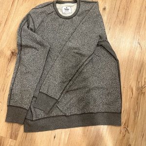 REIGNING CHAMP grey crewneck sweatshirt XL